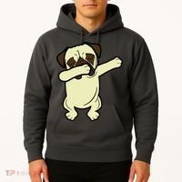 Dabbing Pug Doing the Dab Hoodie thumb 2