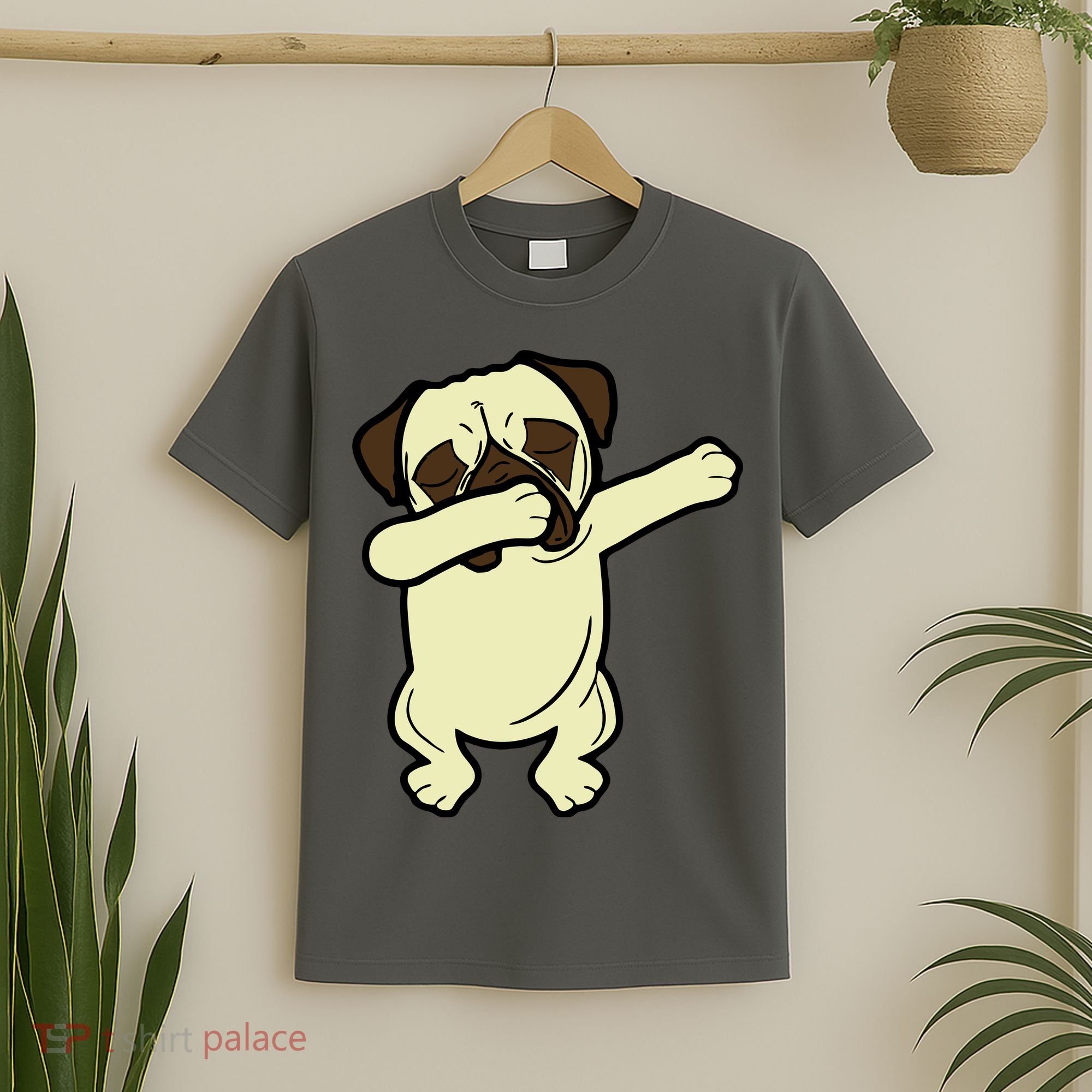 Dabbing Pug Doing the Dab T-Shirt