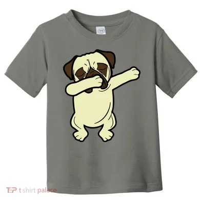 Dabbing Pug Doing the Dab Toddler T-Shirt