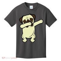 Dabbing Pug Doing the Dab Kids T-Shirt thumb 0