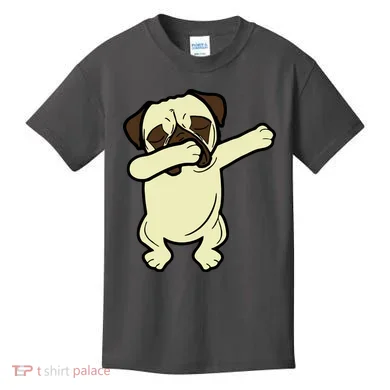 Dabbing Pug Doing the Dab Kids T-Shirt