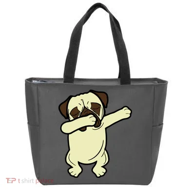 Dabbing Pug Doing the Dab Tote Bag