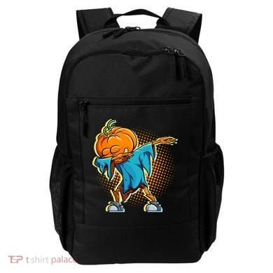 Dabbing Pumpkin Head Cool Funny Halloween Backpack