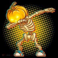 Dabbing Pumpkin Head Skeleton Coffee Mug thumb 5