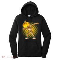 Dabbing Pumpkin Head Skeleton Women's Hoodie thumb 0