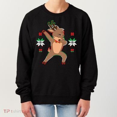 Dabbing Reindeer Women's Sweatshirt