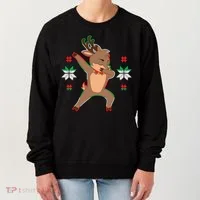 Dabbing Reindeer Women's Sweatshirt thumb 0