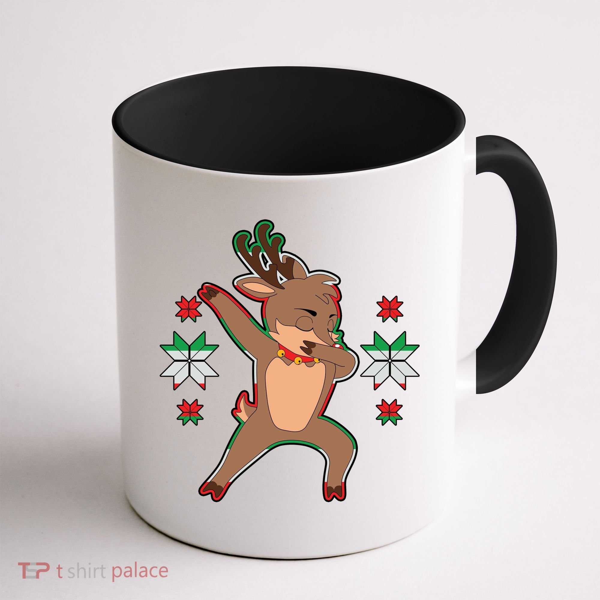 Dabbing Reindeer Coffee Mug