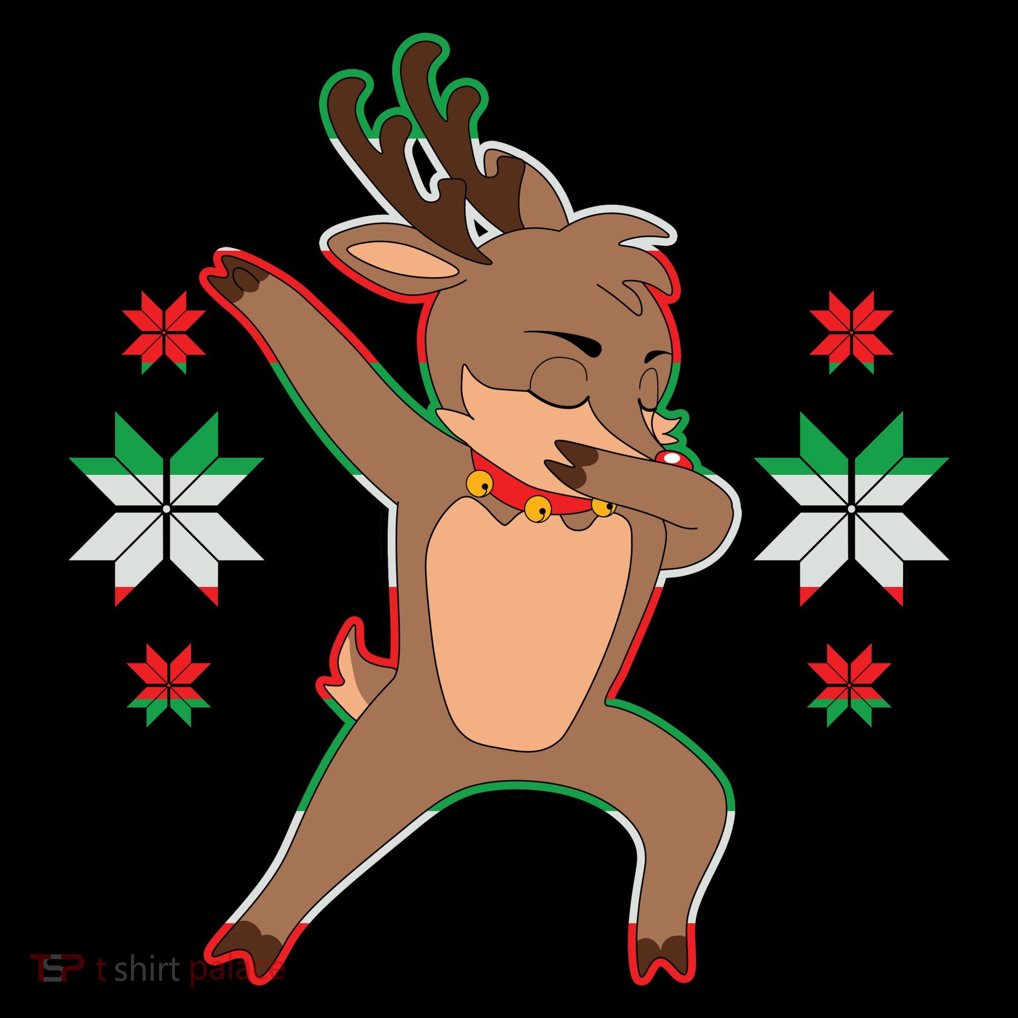 Dabbing Reindeer Women's Hoodie