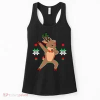 Dabbing Reindeer Women's Tank Top thumb 0