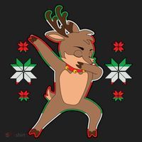 Dabbing Reindeer Hat thumb 2