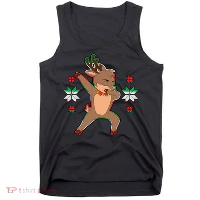 Dabbing Reindeer Tank Top