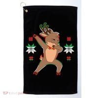 Dabbing Reindeer Golf Towel thumb 0