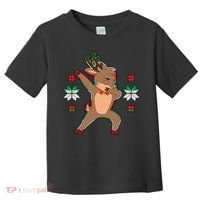 Dabbing Reindeer Toddler T-Shirt thumb 0