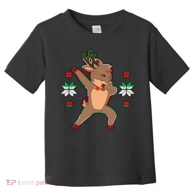 Dabbing Reindeer Toddler T-Shirt