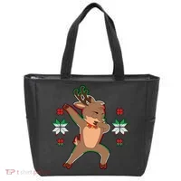 Dabbing Reindeer Tote Bag thumb 0