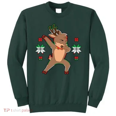 Dabbing Reindeer Sweatshirt
