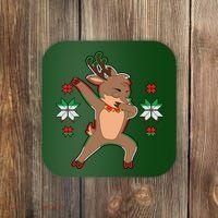 Dabbing Reindeer Coaster thumb 0