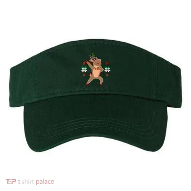 Dabbing Reindeer Visor