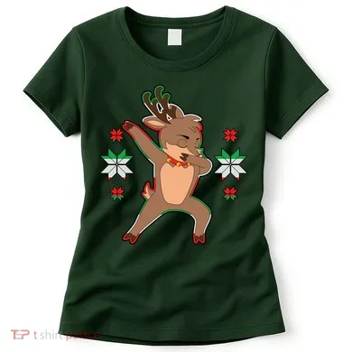 Dabbing Reindeer Women's T-Shirt