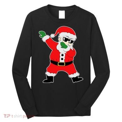 Dabbing Santa Long Sleeve Shirt