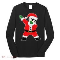 Dabbing Santa Long Sleeve Shirt thumb 0