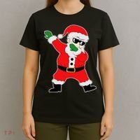 Dabbing Santa T-Shirt thumb 4