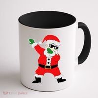 Dabbing Santa Coffee Mug thumb 1
