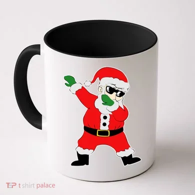 Dabbing Santa Coffee Mug