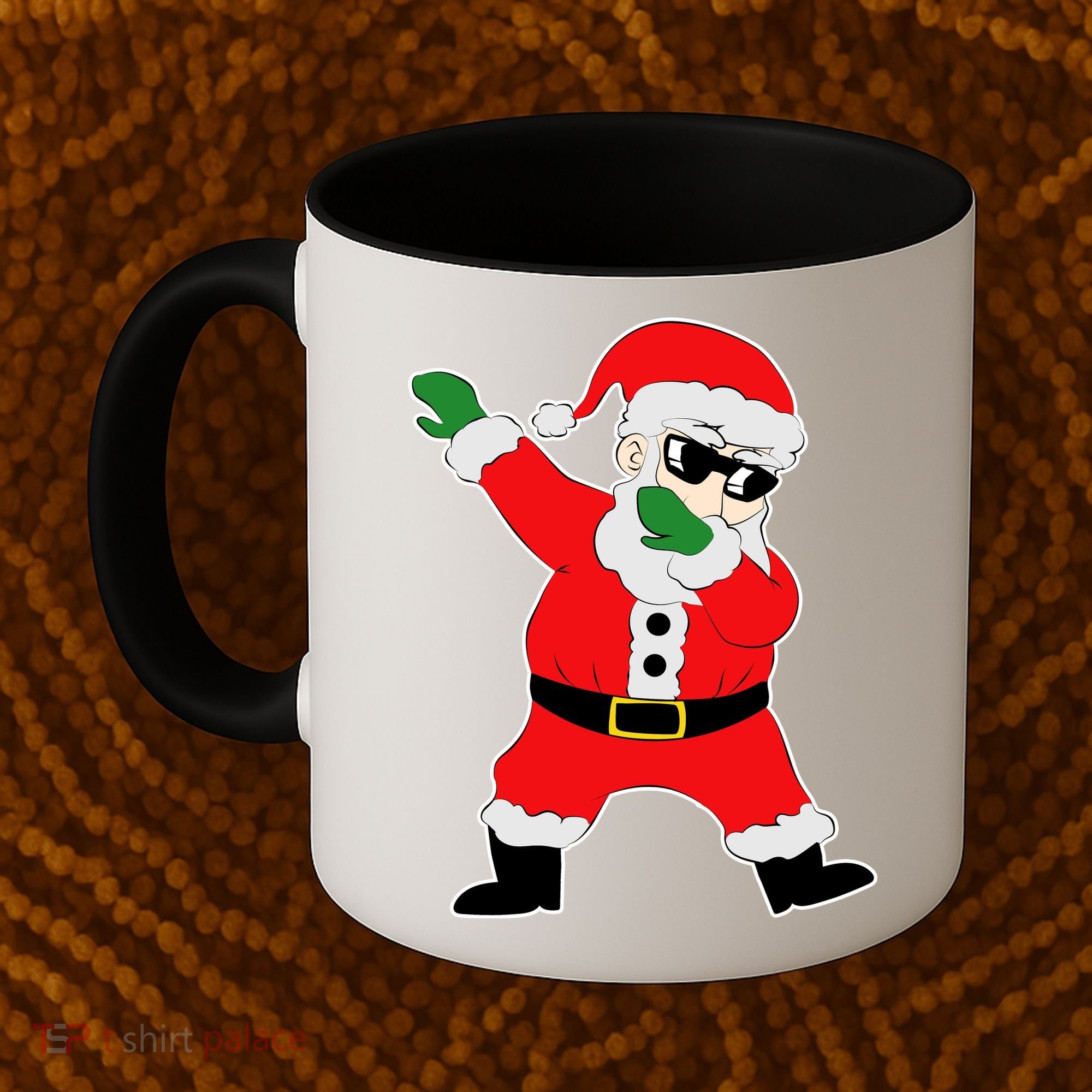 Dabbing Santa Coffee Mug