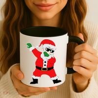 Dabbing Santa Coffee Mug thumb 3