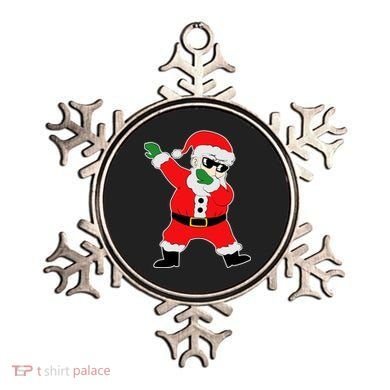 Dabbing Santa Ornament