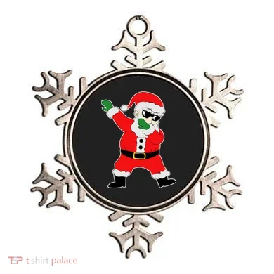 Dabbing Santa Ornament