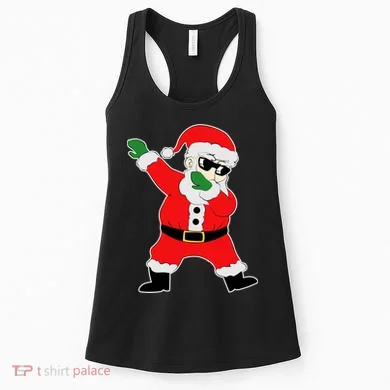 Dabbing Santa Women's Tank Top