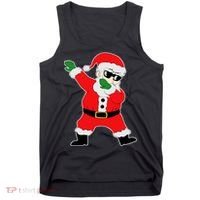 Dabbing Santa Tank Top thumb 0