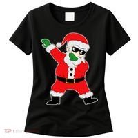 Dabbing Santa Women's T-Shirt thumb 0