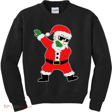 Dabbing Santa Kids Sweatshirt
