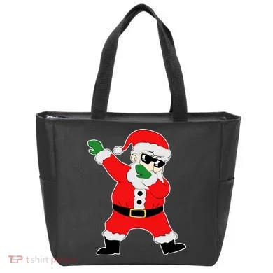 Dabbing Santa Tote Bag