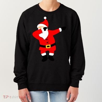 Dabbing Santa Christmas Women's Sweatshirt