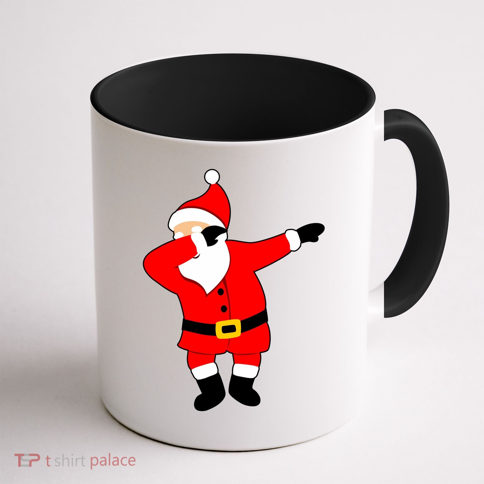 Dabbing Santa Christmas Coffee Mug