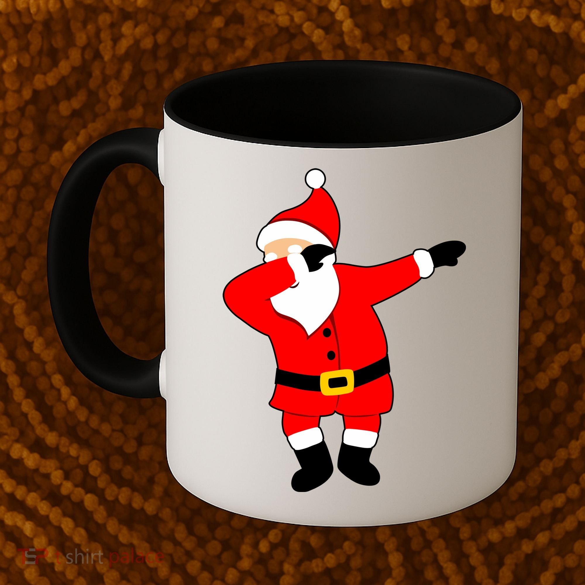 Dabbing Santa Christmas Coffee Mug
