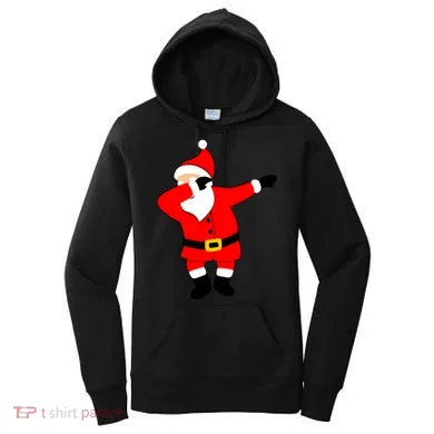 Dabbing Santa Christmas Women's Hoodie