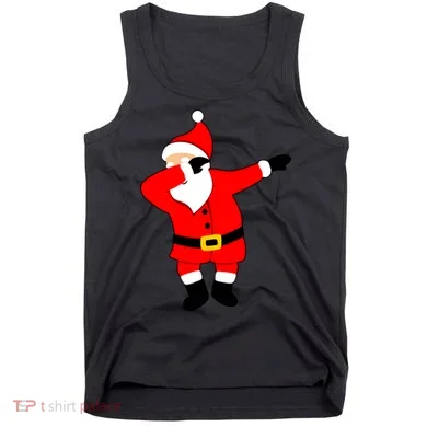 Dabbing Santa Christmas Tank Top