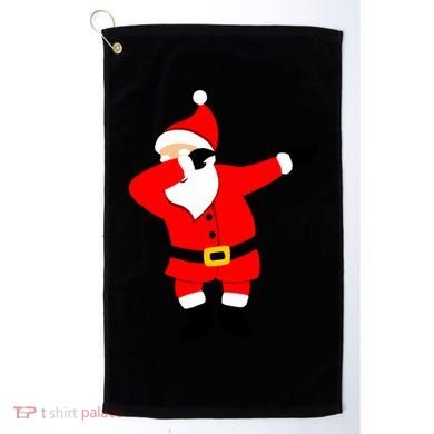 Dabbing Santa Christmas Golf Towel