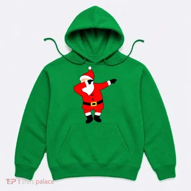 Dabbing Santa Christmas Hoodie