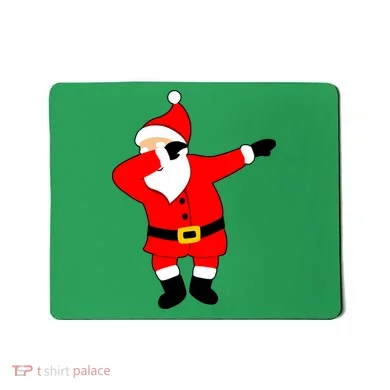 Dabbing Santa Christmas Mousepad