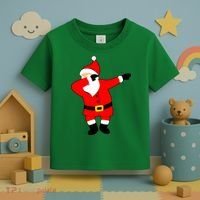 Dabbing Santa Christmas Toddler T-Shirt thumb 3
