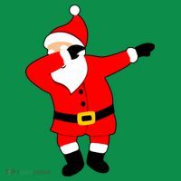 Dabbing Santa Christmas Women's T-Shirt thumb 6