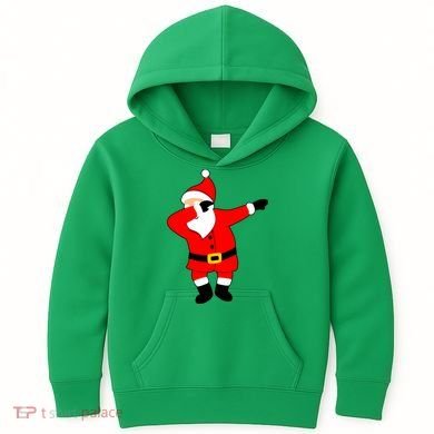 Dabbing Santa Christmas Kids Hoodie