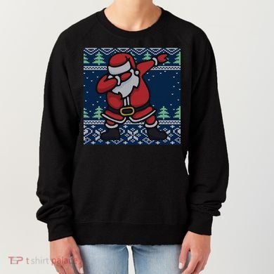 Dabbing Santa Claus Women's Sweatshirt